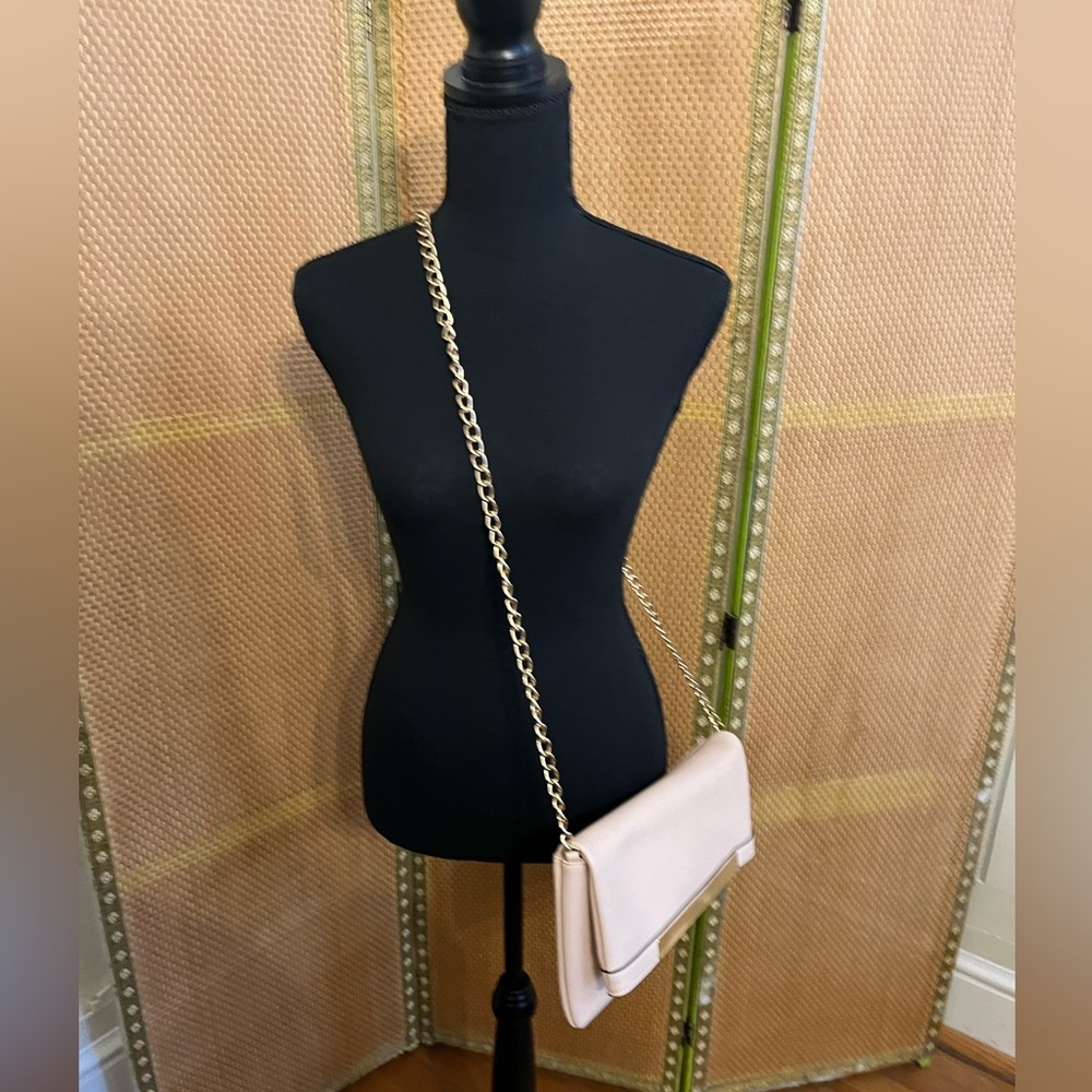 Pink Aldo purse with chain strap